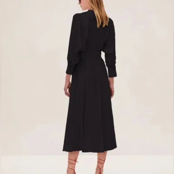 ALEXIS Viro Dress In Black - Picture 3 of 8